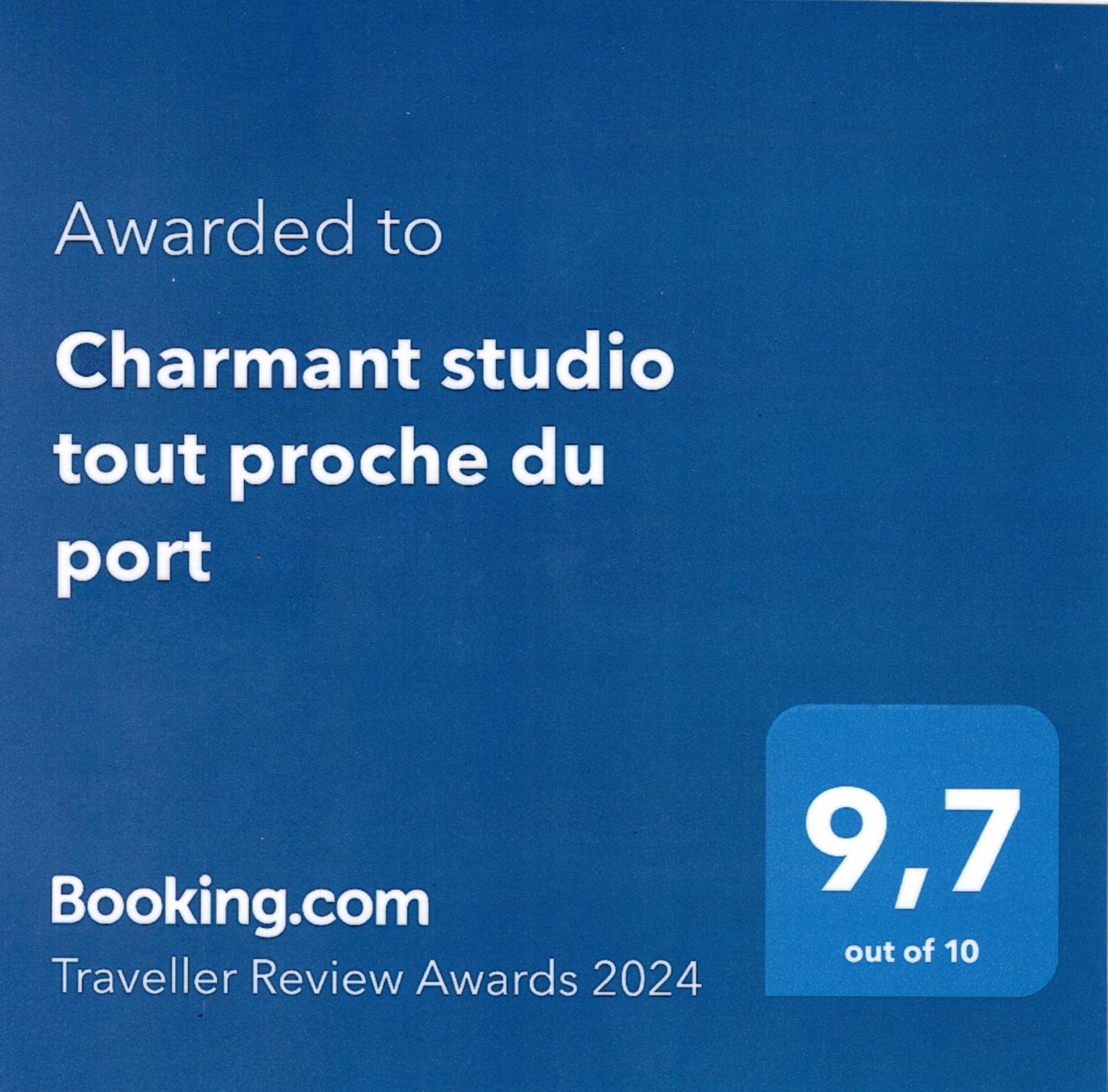 Charmant Studio Tout Proche Du Port Nisa Exterior foto